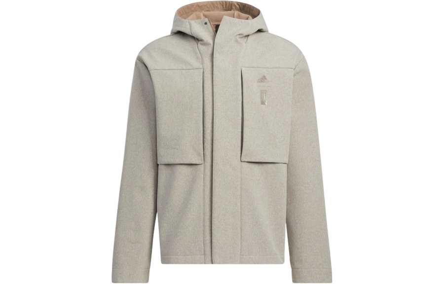 Adidas Adidas Jackets Men's Gray Hooded Moderate Other