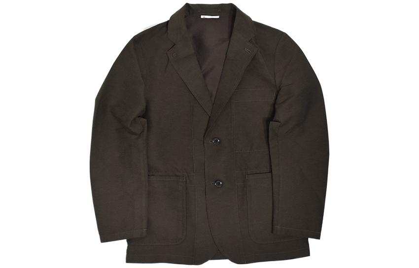 Nanamica Nanamica Jackets Men's Brown Lapel Moderate