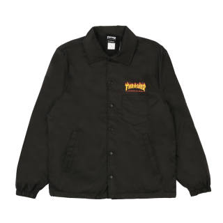 Thrasher Loose Fit Jacket Japan Version Unisex Black