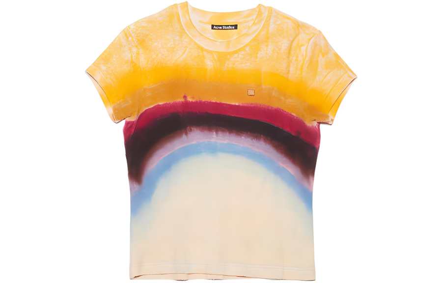 Acne Studios Acne Studios T Shirts Unisex Multicolor Crew Neck Moderate Straight Fit