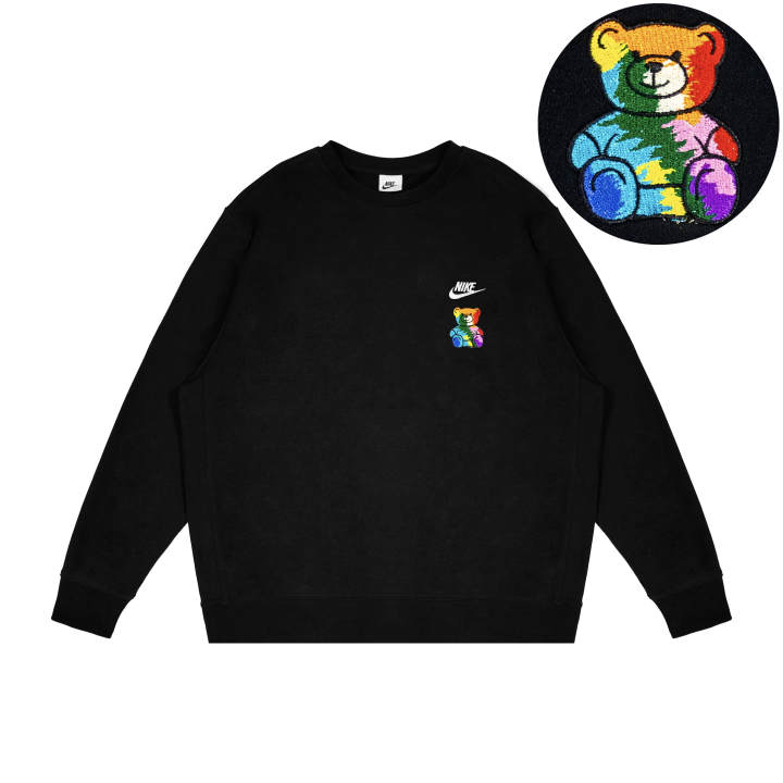 Nike Nike Sweatshirts Unisex Black Crew Neck Moderate Regular