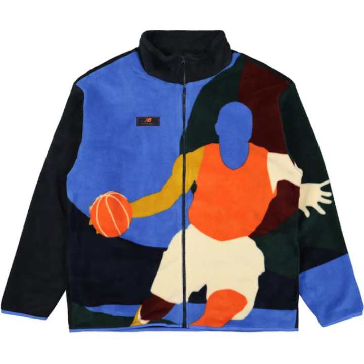 New Balance New Balance Jackets Men's Blue Stand Collar Moderate Other