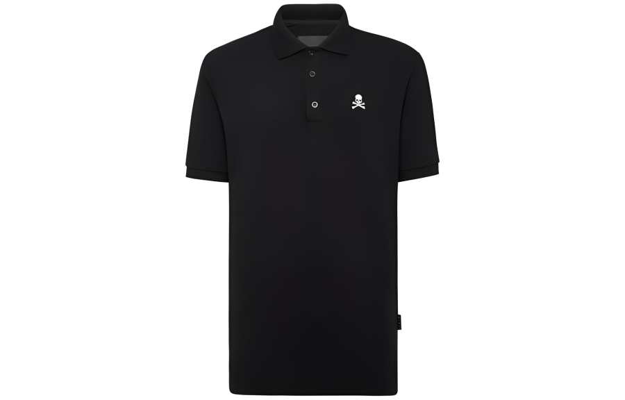 PHILIPP PLEIN FW22 Polo Shirt Men's Black