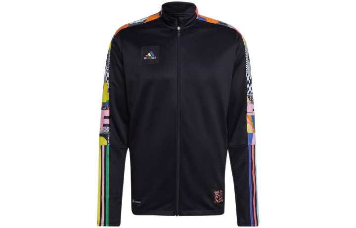 Adidas Adidas Jackets Men's Black Stand Collar Moderate Other