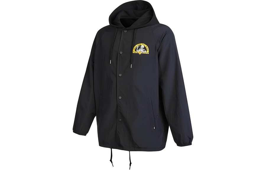 Vans Vans Jackets Men's Black Hooded Moderate Other