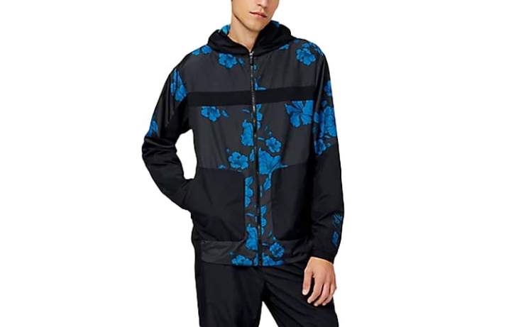 New Balance New Balance Jackets Men's Black Hooded Moderate Other