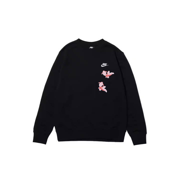 Nike Nike Sweatshirts Men's Black Crew Neck Moderate