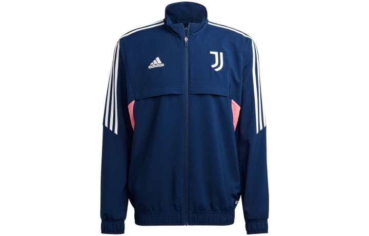 Adidas Adidas Juventus Jackets Men's Indigo Stand Collar Moderate Other