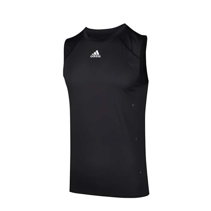 Adidas Adidas Tank Tops Men's Black Crew Neck Thin Other