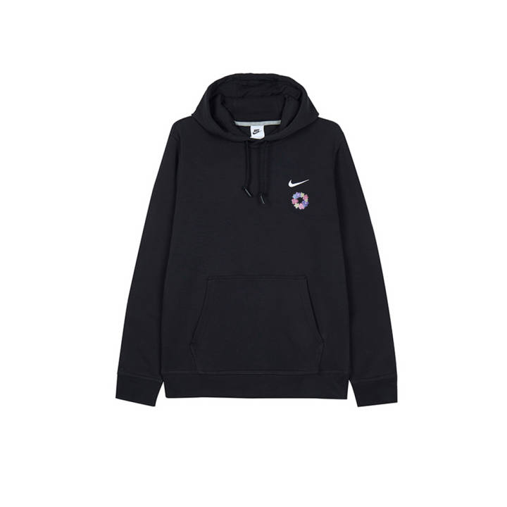 Nike Nike Sweatshirts Men's Black Hooded Moderate Regular