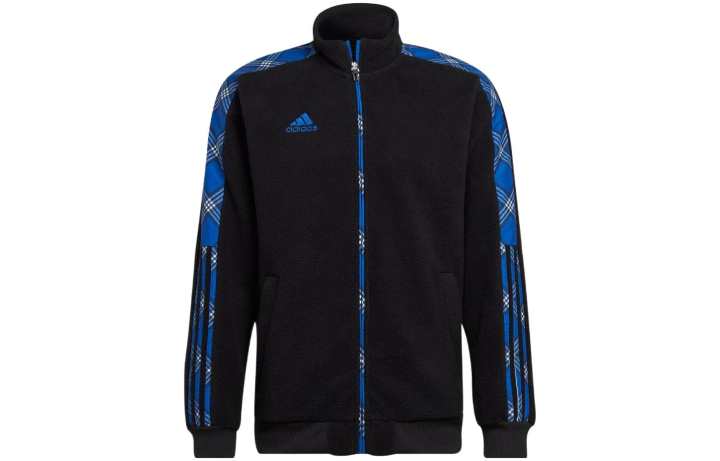 Adidas Adidas Jackets Men's Black Turtleneck Moderate Straight Fit