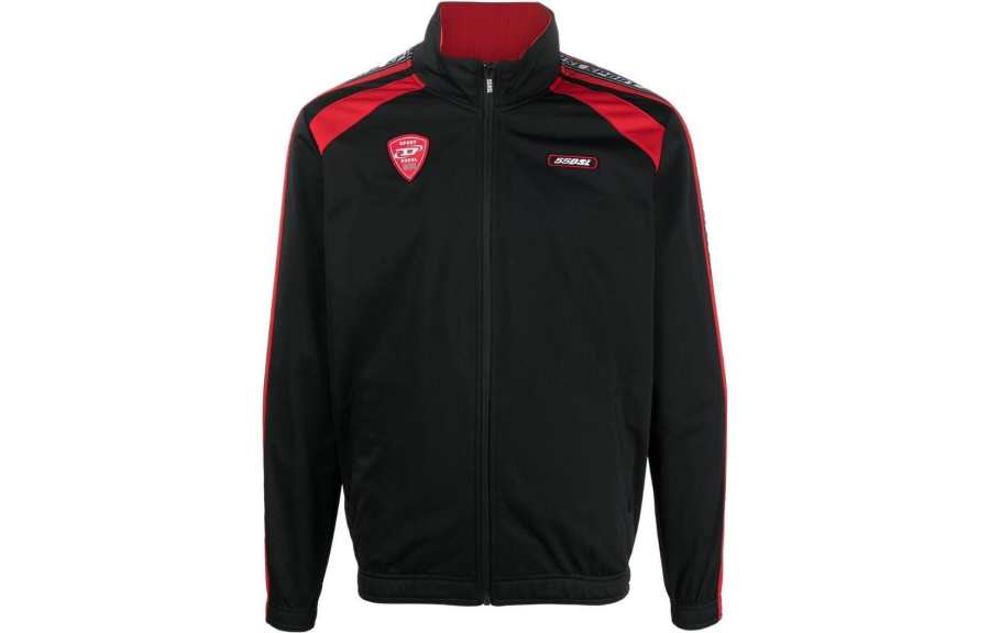 DIESEL DIESEL Jackets Men's Black Red Lapel Moderate Other