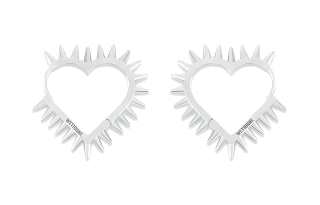 WE11DONE Earrings Women's Silver