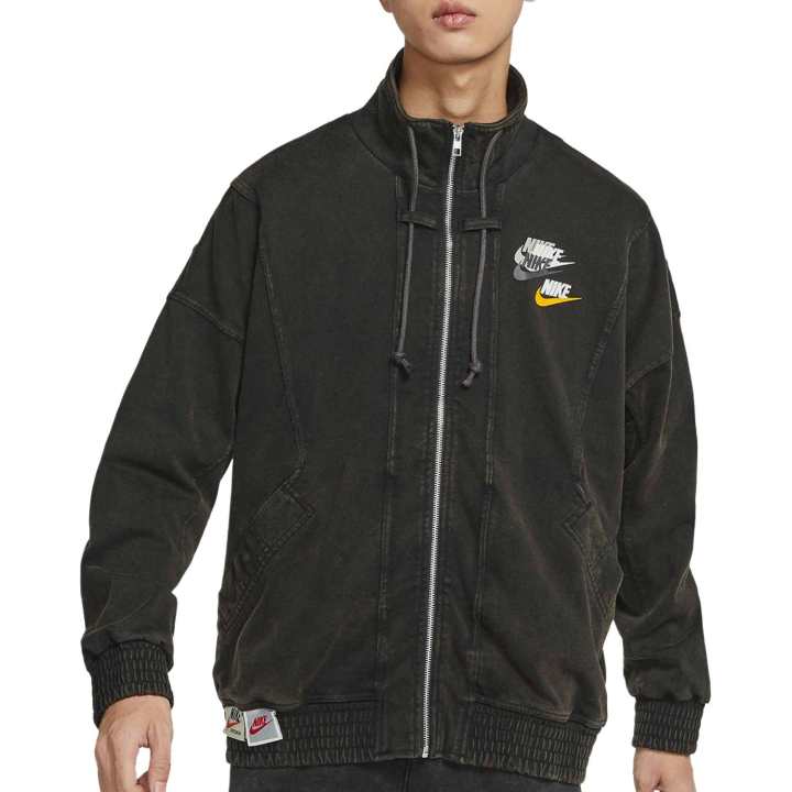 Nike Nike Jackets Men's Black Stand Collar Moderate Workwear