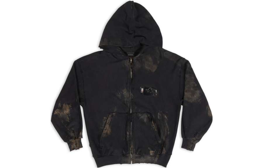 Balenciaga Jacket Loose Fit Unisex Black