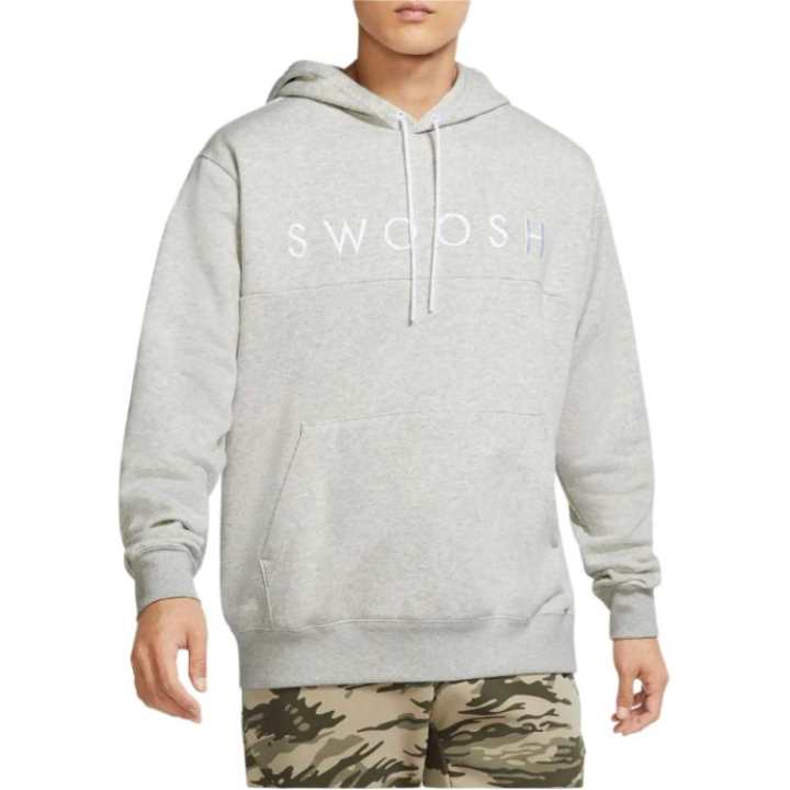 Nike Nike Sweatshirts Men's Gray Hooded Moderate Regular