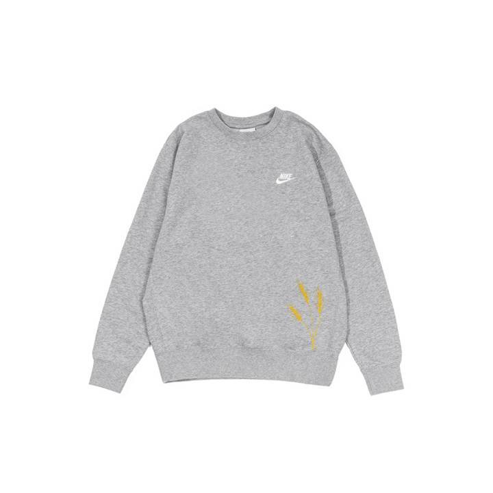 Nike Nike Sweatshirts Men's Gray Crew Neck Moderate
