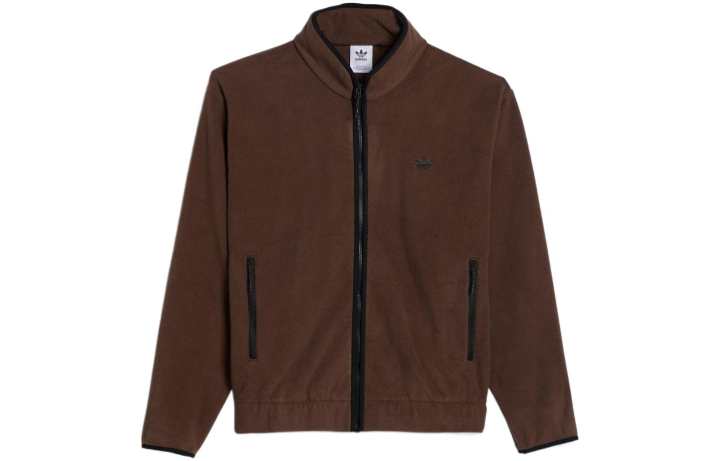 Adidas Adidas Jackets Unisex Brown Stand Collar Moderate Other