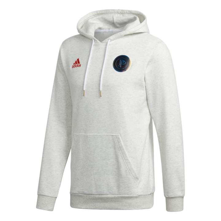 Adidas Adidas Sweatshirts Men's White Hooded Moderate Regular