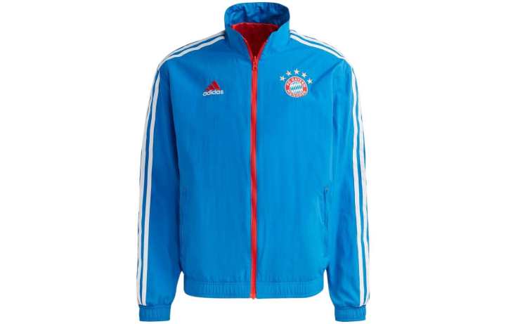 Adidas Adidas Jackets Men's Bright Royal Blue Lapel Moderate Other