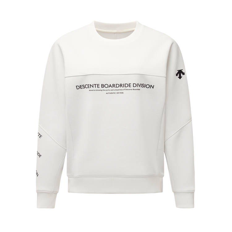 DESCENTE DESCENTE SNOWBOARD Pullover Sweatshirt Unisex