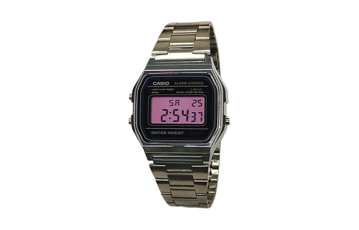 CASIO CASIO Custom Collection Quartz Movement Stainless Steel Strap Watch Men's Watches Black Dial