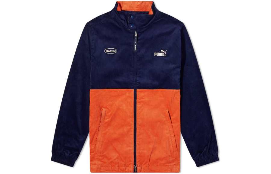 PUMA PUMA Jacket Men's Navy Blue Orange