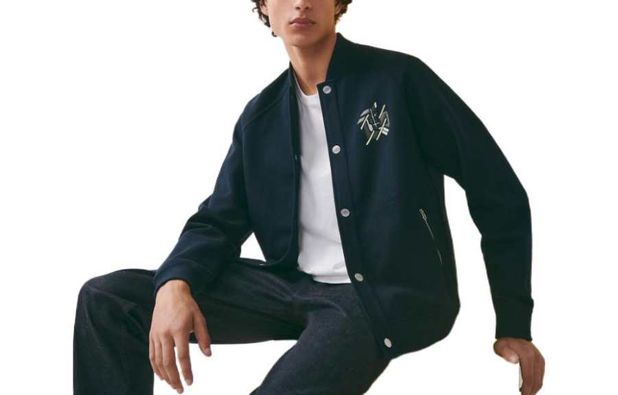 HERMES HERMES Jacket Men's Marine Blue