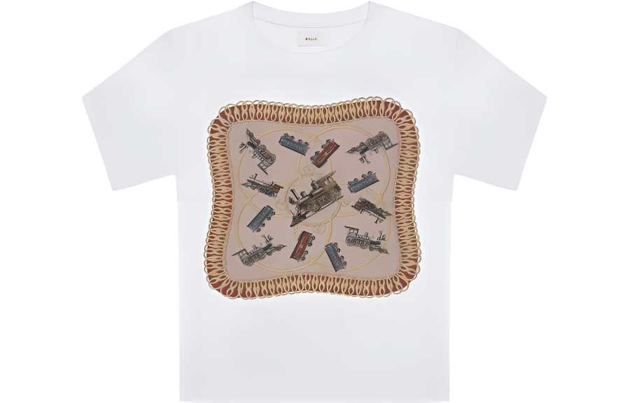 BALLY 【Previous Season】graphic-print organic cotton T-shirt