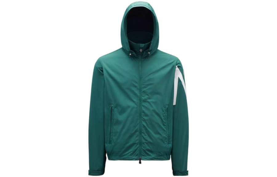 Moncler Moncler Logo patch Hooded Windbreaker