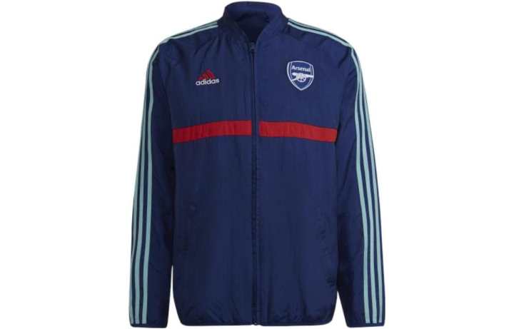 Adidas Adidas Arsenal Jackets Men's Blue V Neck Moderate Other