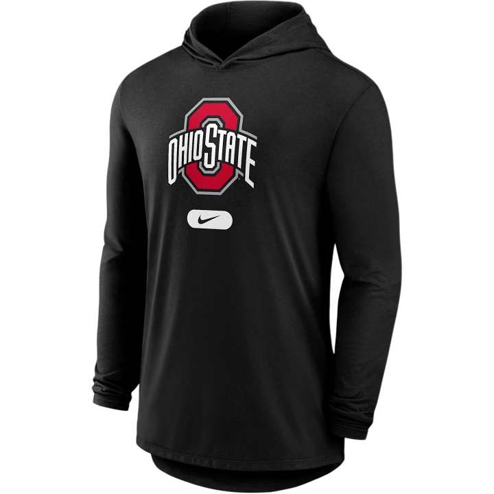 Nike Nike Ohio State Buckeyes Men's Nike Dri-FIT College Long-Sleeve Hooded T-Shirt