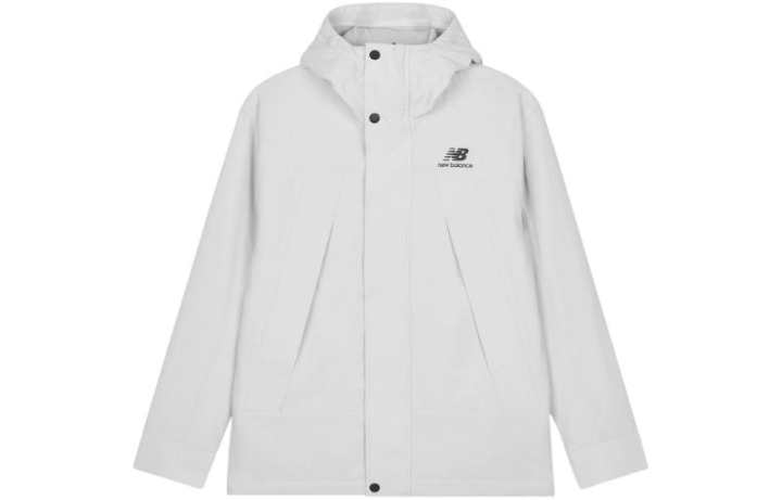 New Balance New Balance Jackets Men's White Hooded Moderate Other