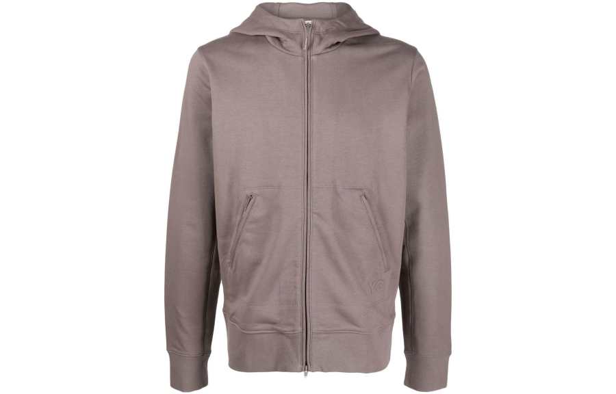Y-3 zip-up cotton hoodie