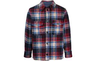 ISABEL MARANT Jackets Men's Dark Red Lapel Moderate Other