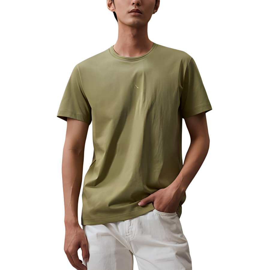 CALVIN KLEIN T Shirt Men's Rosemary Green