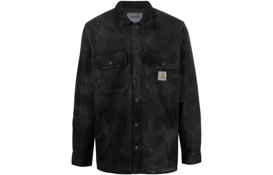 Carhartt WIP Jackets Men's Black Lapel Moderate Other
