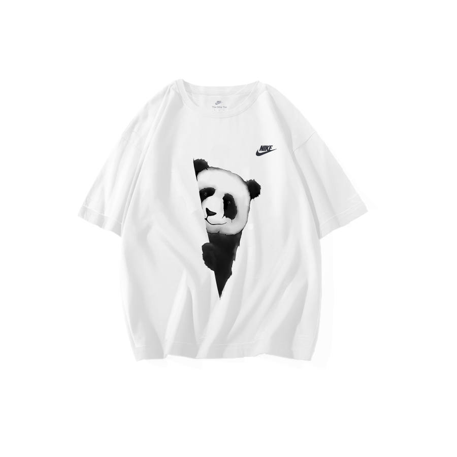 Nike Nike T Shirts Unisex White Crew Neck Moderate Straight Fit