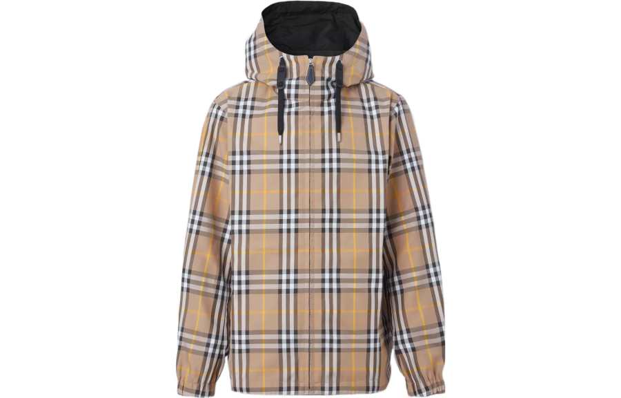 Burberry 【Previous Season】Stanford reversible plaid hooded jacket