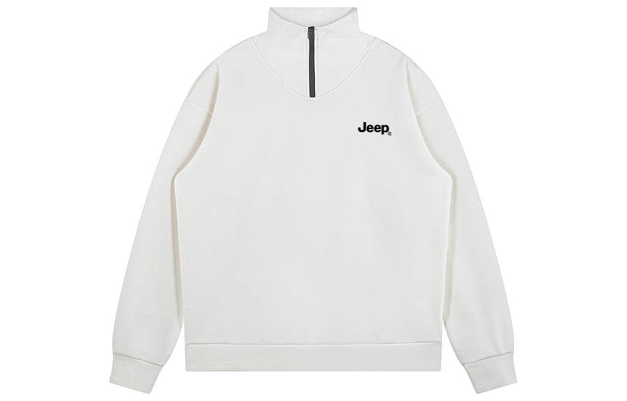 Jeep Jeep Sweatshirts Unisex Stand Collar Moderate Regular