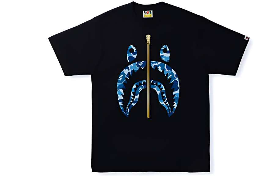 A BATHING APE Bape A BATHING APE Abc Camo Shark Tee