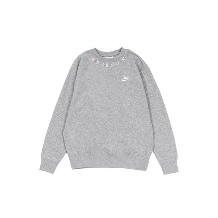 Nike Nike Sweatshirts Men's Gray Crew Neck Moderate Regular