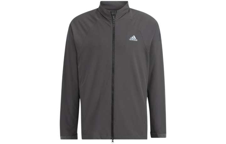 Adidas Adidas Jackets Men's Dark Gray Stand Collar Moderate Workwear