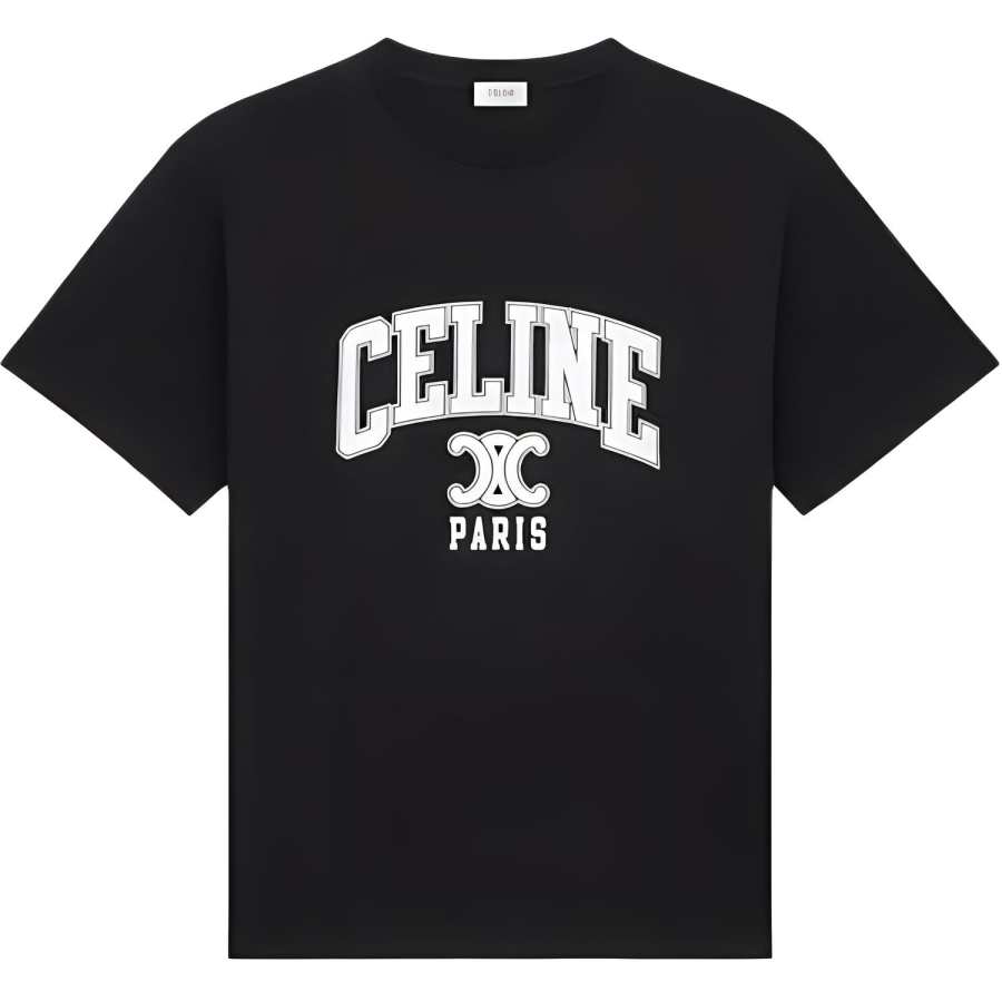 CELINE CELINE SS25 T Shirt Men's Black