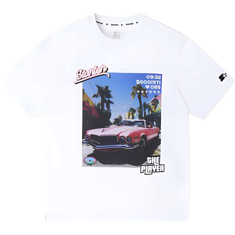 STARTER STARTER T Shirts Unisex Crew Neck Moderate Straight Fit