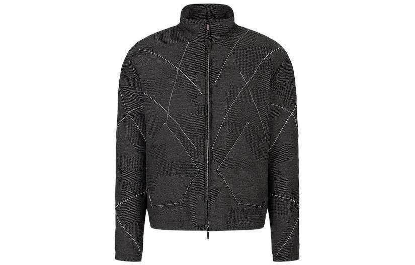 EMPORIO ARMANI Stitch-detail Padded Jacket