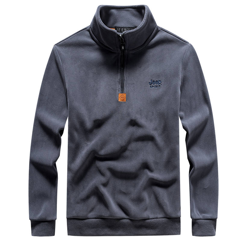 JEEP SPIRIT Sweatshirts Unisex Stand Collar Moderate Regular