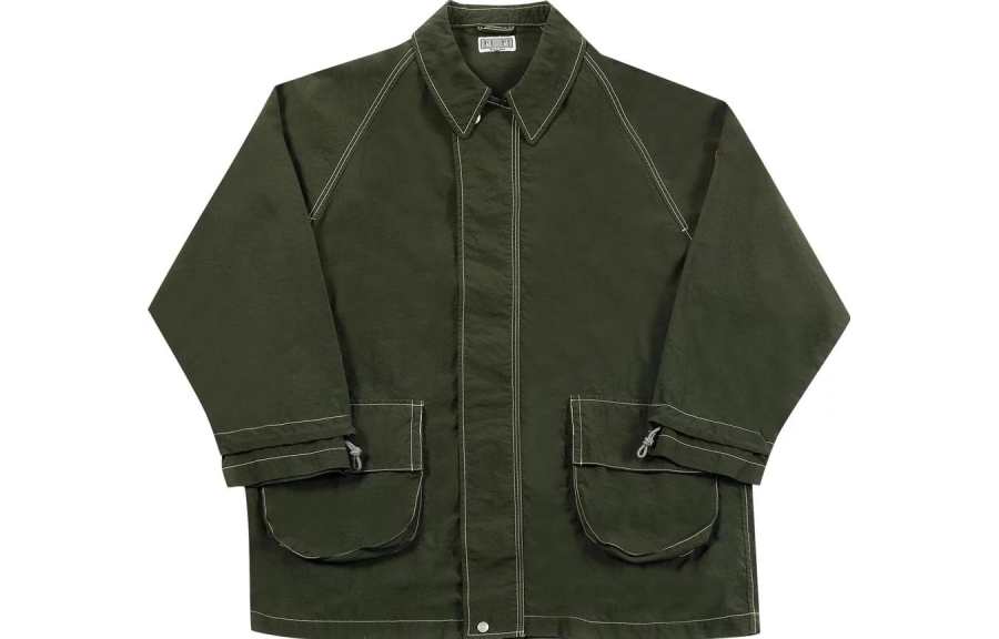 Cav Empt Cav Empt Jackets Men's Green Lapel Moderate Other
