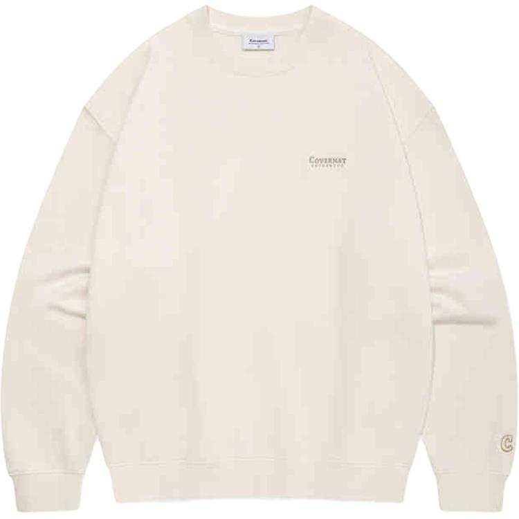 COVERNAT FW24 Sweatshirt Unisex Ivory White