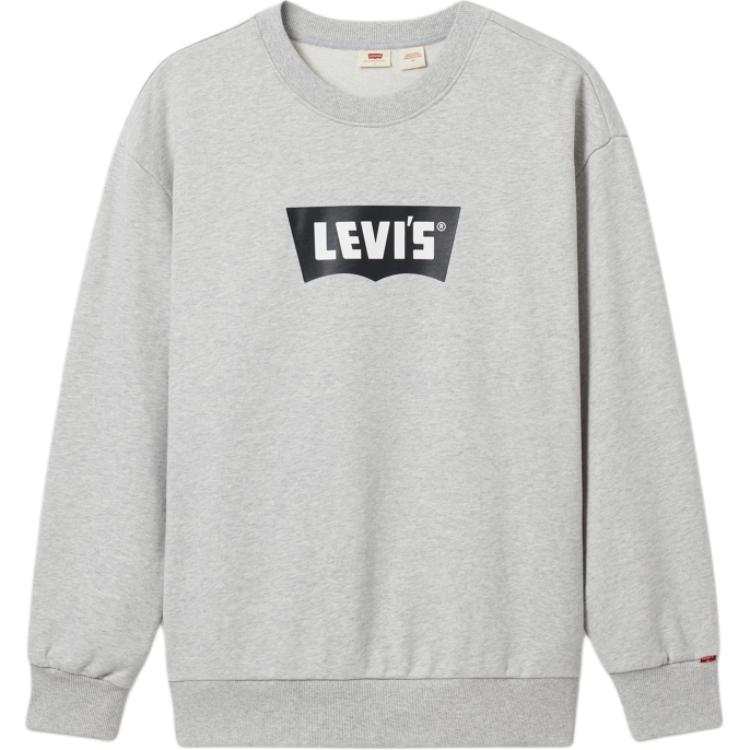 Levis Levis Sweatshirts Men's Gray Crew Neck Moderate Regular